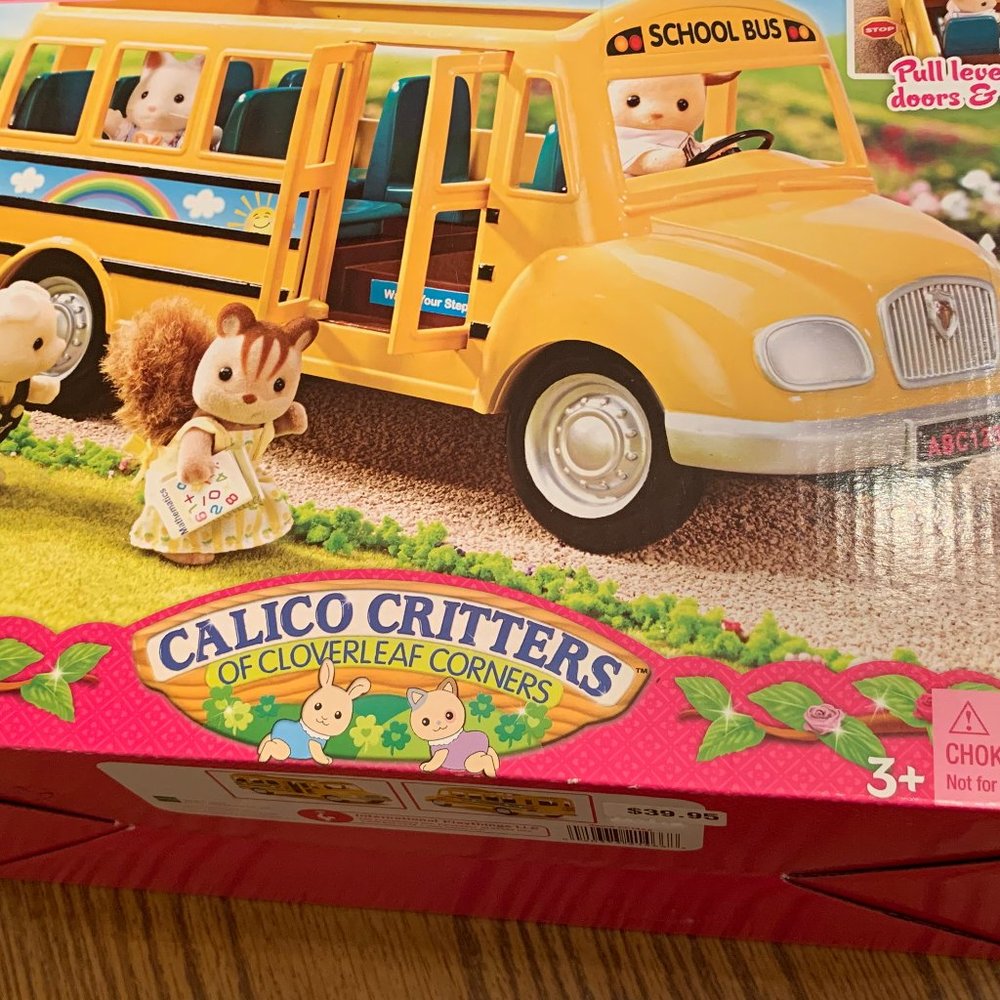 Calico Critters School Bus